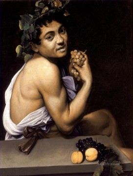 Caravaggio Painting - Baco Caravaggio enfermo